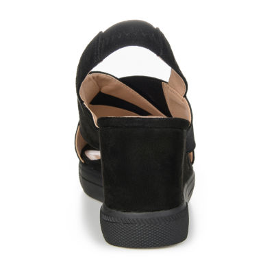 Journee Collection Womens Ronnie Wedge Sandals