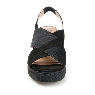 Journee Collection Womens Ronnie Wedge Sandals