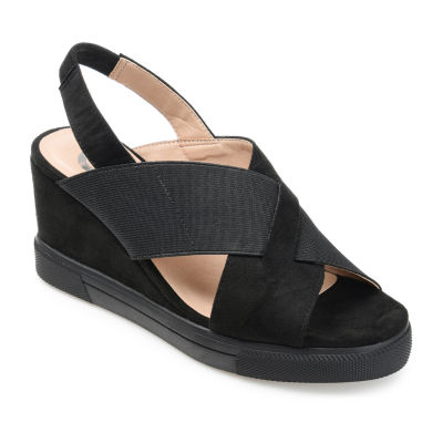 Journee Collection Womens Ronnie Wedge Sandals