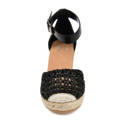 Journee Collection Womens Sierra Round Wedge Heel Pumps