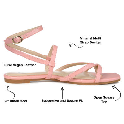 Journee Collection Womens Serissa Flat Sandals