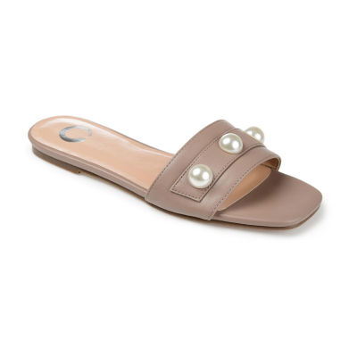 Journee Collection Womens Leonie Slide Sandals