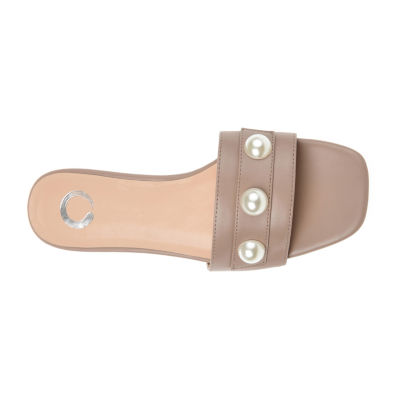 Journee Collection Womens Leonie Slide Sandals