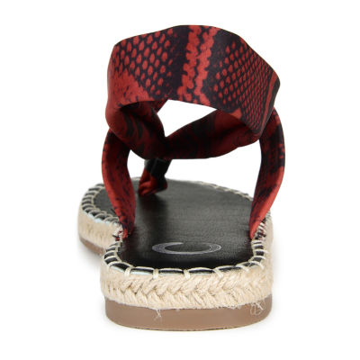 Journee Collection Womens Flin Flat Sandals