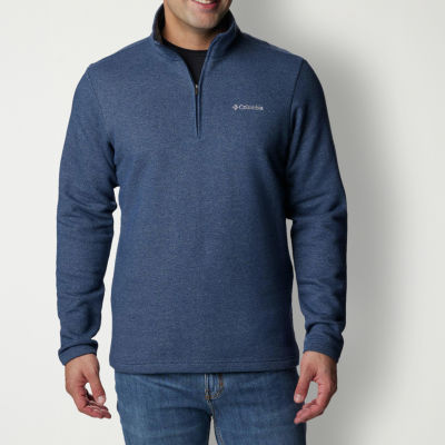 Columbia Great Hart Mountain™ III Mens Mock Neck Long Sleeve Quarter-Zip Pullover