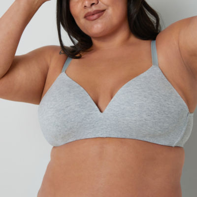 Ambrielle Organic Cotton Wirefree Full Coverage Bra-302711 - JCPenney