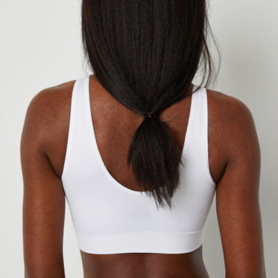 Ambrielle Smoothing Solutions Womens Seamless Medium Support Wireless Bralette 305572