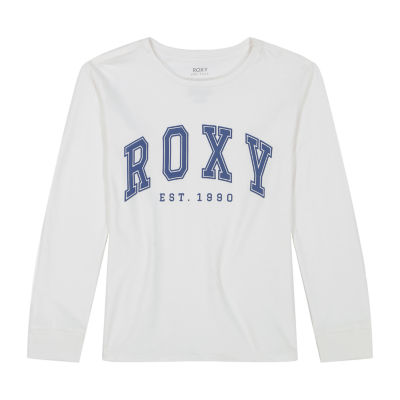 Roxy Big Girls Crew Neck Long Sleeve Graphic T-Shirt