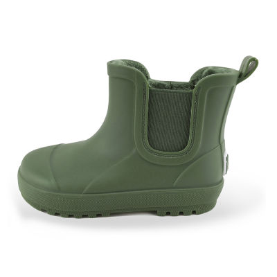 BEARPAW Toddler Chelsea Rain Boots with Faux-Fur Lining