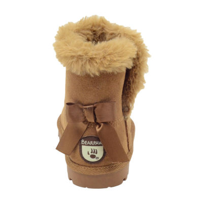 Bearpaw Toddler Girls Flat Heel Winter Boots