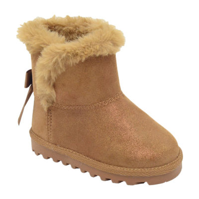 Bearpaw Toddler Girls Flat Heel Winter Boots