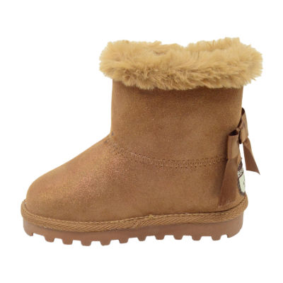 Bearpaw Toddler Girls Flat Heel Winter Boots