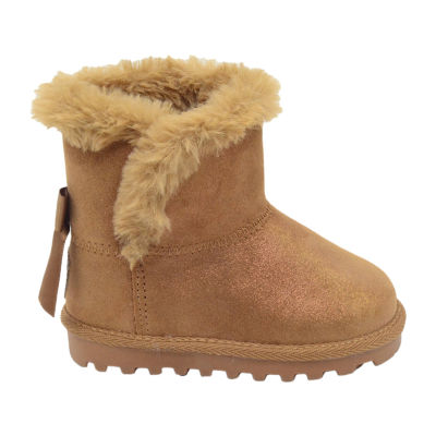 Bearpaw Toddler Girls Flat Heel Winter Boots