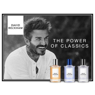 David Beckham Classics Eau De Toilette 3-Pc Gift Set ($30 Value)