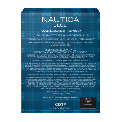 Nautica Blue Eau De Toilette -Pc Gift Set ($43 Value