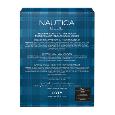 Nautica Blue Eau De Toilette 3-Pc Gift Set ($47 Value)