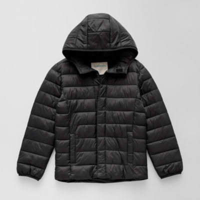 Thereabouts Little & Big Boys Adaptive Easy-on + Easy-off Midweight Puffer Jacket