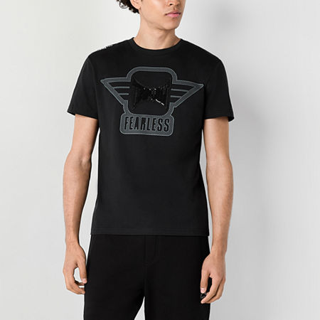 Tapout Mens Short Sleeve Graphic T-Shirt, X-large, Black