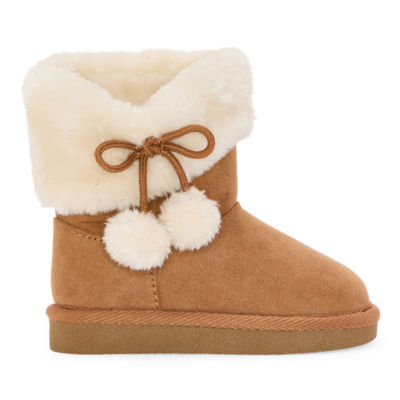 Thereabouts Toddler Girls Lil Willa Flat Heel Winter Boots