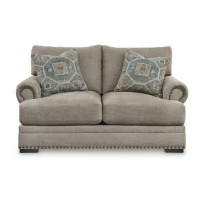 Signature Design by Ashley Galemore Loveseat in Neutral Gray Brown