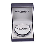 J.P. Army Men's Jewelry Stainless Steel 8 1/2 Inch Cable Chain Bracelet