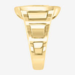 Effy  Horseshoe Mens 1/10 CT. T.W. Mined White Diamond 14K Gold Fashion Ring