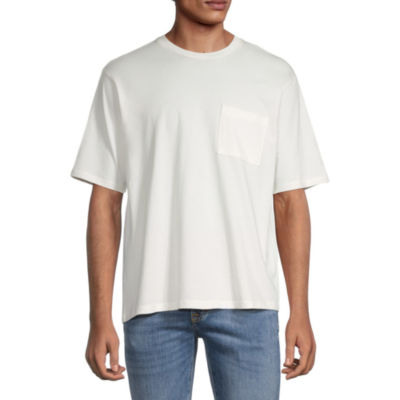 Arizona Mens Crew Neck Short Sleeve Pocket T-Shirt