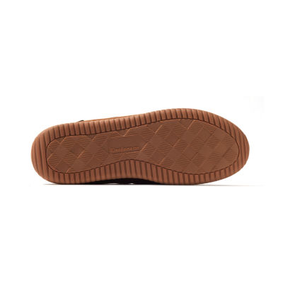 Dearfoams Mens Moccasin Slippers