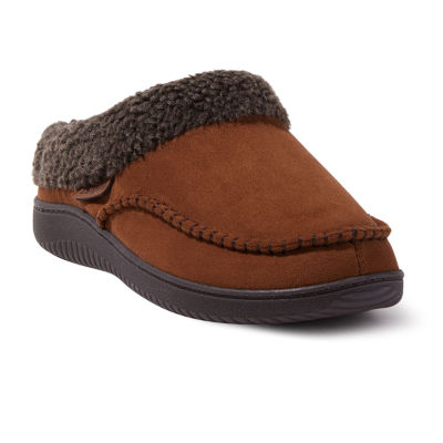 Dearfoams Marshall Microsuede Moc Toe Mens Clog Slippers JCPenney