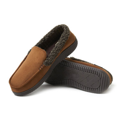 Dearfoam mens best sale moccasin slippers