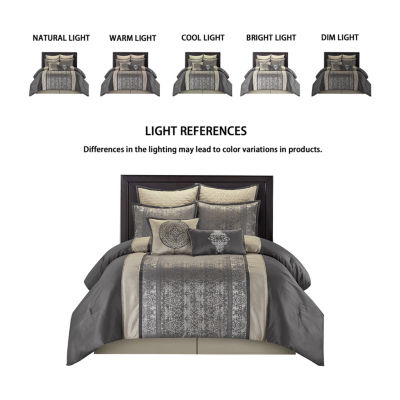 Stratford Park Tiago 8-pc. Complete Bedding Set