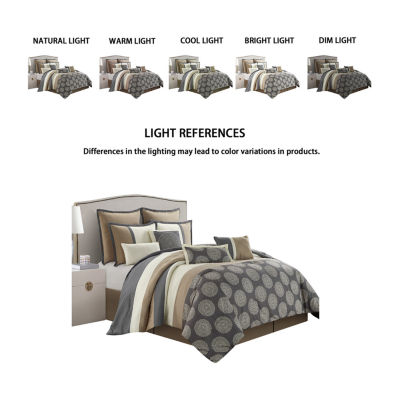 Stratford Park Cassius 10-pc. Complete Bedding Set