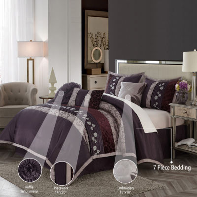 Stratford Park Kealan 7-pc. Midweight Comforter Set