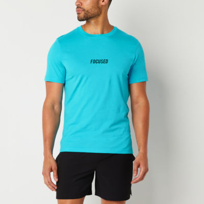  Xersion Mens Crew Neck Short Sleeve T-Shirt (Black