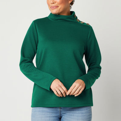 St john's outlet bay mock turtleneck