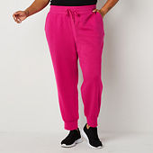 Champion Powerblend Womens Mid Rise Jogger Pant, Color: Terracotta Pink Pe  - JCPenney