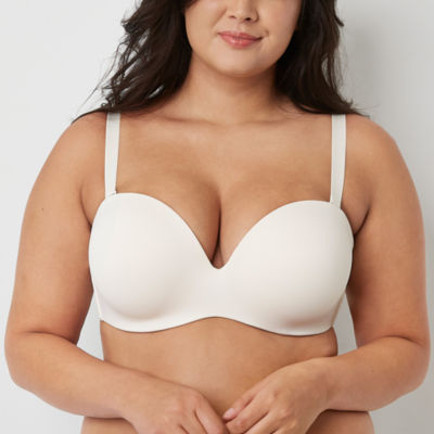 Ambrielle Everyday Lightly Lined Underwire Strapless Bra