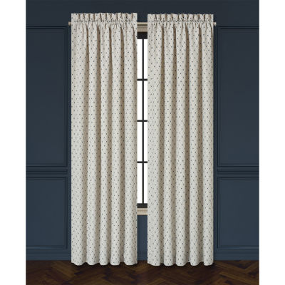 Queen Street Portland Light-Filtering Rod Pocket Set of 2 Curtain Panel