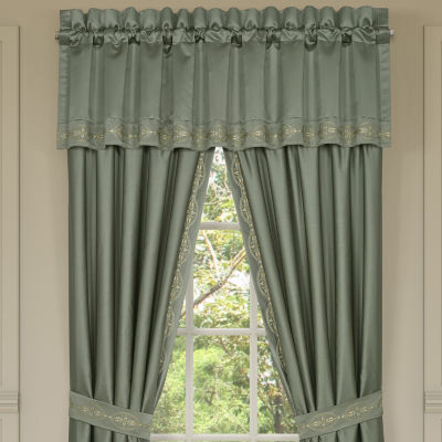 Queen Street Sorrentino Rod Pocket Tailored Valances