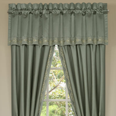 Queen Street Sorrentino Rod Pocket Tailored Valances