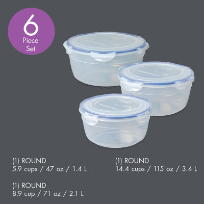 Lock & Lock 6-pc. Food Container