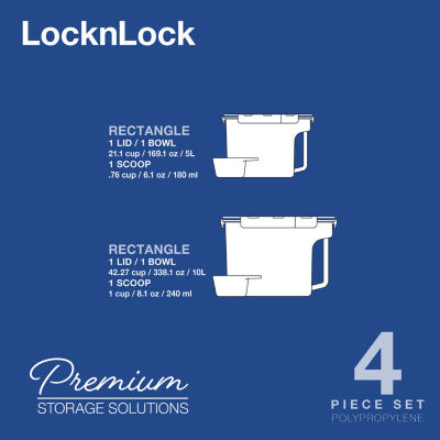 Lock & Lock 4-pc. Food Container