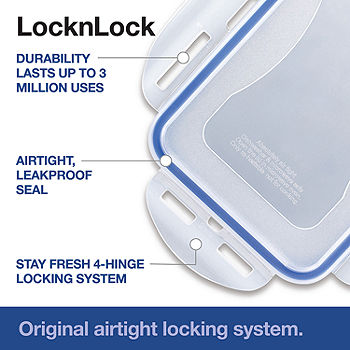 Lock & Lock 10-pc. Food Storage Container Set, Color: Clear - JCPenney