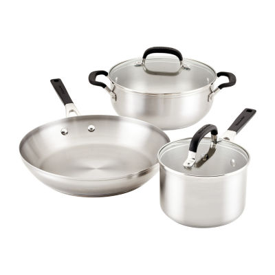 KitchenAid Stainless Steel 5-pc. Cookware Set