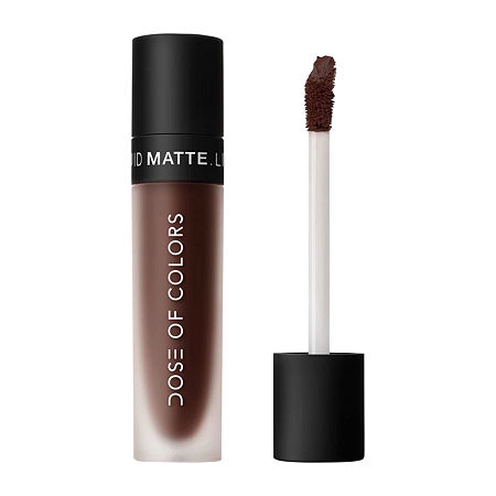 Dose Of Colors Liquid Matte Lipstick, One Size, Brown