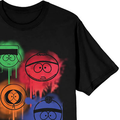 Mens Short Sleeve South Park Graphic T-Shirt