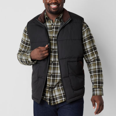 St. John's Bay Big and Tall Mens Puffer Vest