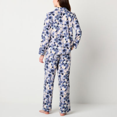 Ambrielle Womens Long Sleeve Pant Pajama Set