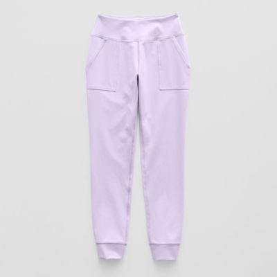 Xersion Little & Big Kid Girls Stretch Fabric Slim Mid Rise Regular Fit Jogger Pant