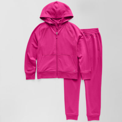 Xersion Super Soft Little & Big Girls 2-pc. Fleece Pant Set